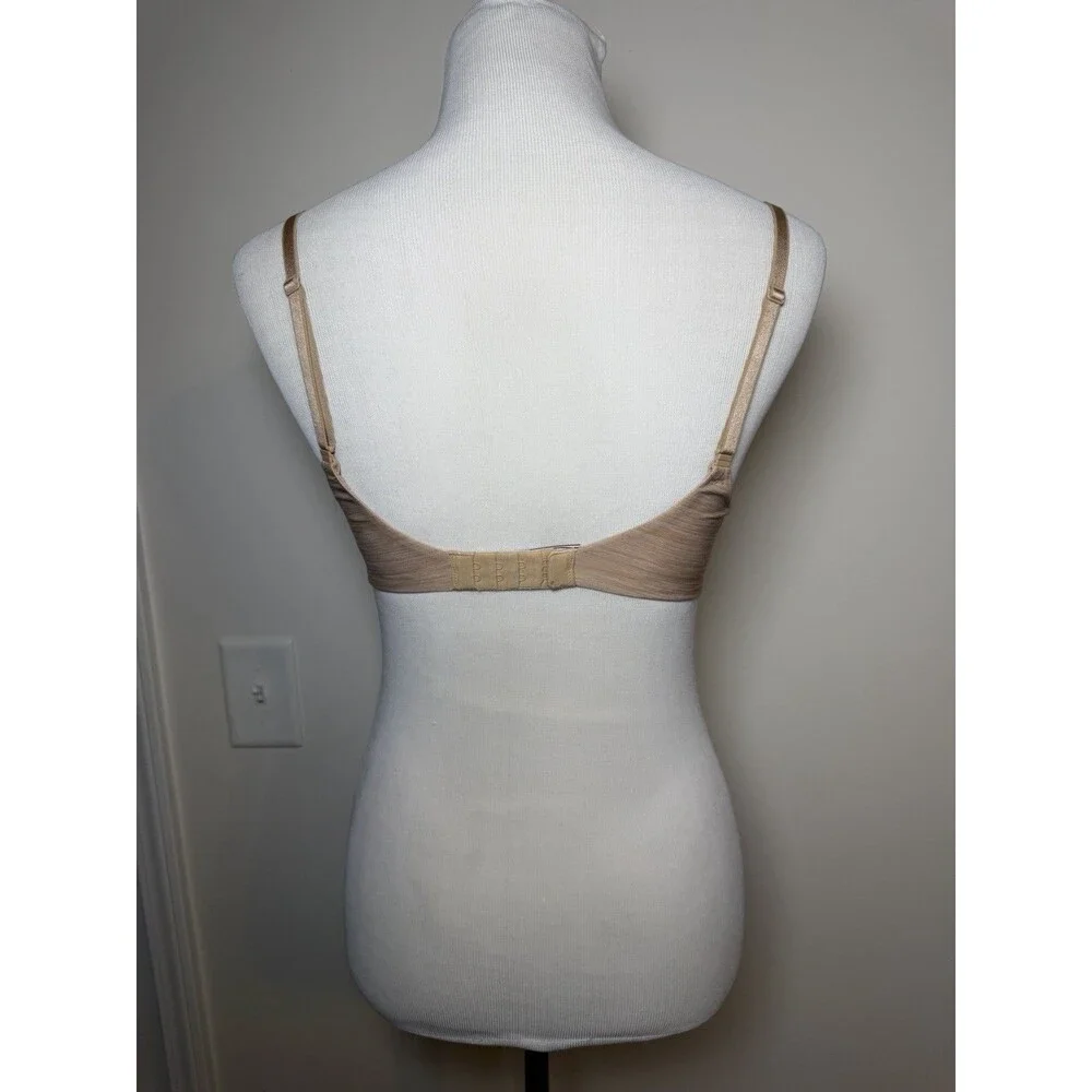 Victoria’s Secret 2 Pc Bra Lot 34C Tan & Black Underwired
